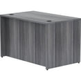 thumbnail image 5 of Lorell Weathered Charcoal Laminate Desking Desk Shell - 48" x 30" x 29.5" , 1" Top - Material: Polyvinyl Chloride (PVC) Edge - Finish: Laminate Top, Weathered Charcoal Top, 5 of 7