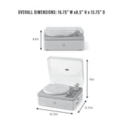 Crosley E100 Record Player with Speakers and Vibration Block Technology