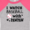 thumbnail image 4 of Inktastic I Watch Baseball with My Pawpaw Boys Baby Bodysuit, 4 of 5