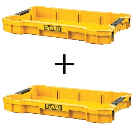 TOUGHSYSTEM 2.0 Shallow Tool Tray (2 Pack)