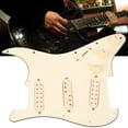 thumbnail image 4 of Golpeador de guitarra eléctrica, SSS29 Beige Plástico Partes de guitarra eléctrica Golpeador de guitarra Cargado Máxima confiabilidad, 4 of 10