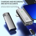 thumbnail image 2 of Microphones, 3 en 1 Micro Réduction de Bruit Tablette Android Récepteur Mobile Micro 1 Récepteur Mobile Buzhi avec Type-c Réduction Android Compatible avec Réduction de Bruit Compatible Lav Rusuo 2, 2 of 7