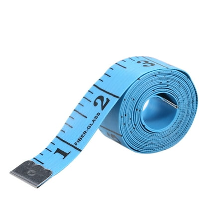 1500mm Color Soft Inch Tape Measure Sewing Tapes Measuring Tape Blue ...