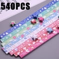thumbnail image 2 of Star Paper Strips for DIY Arts and Crafts Decorative Projects with 540 Assorted Sheets, 2 of 8