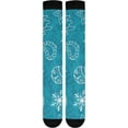 thumbnail image 7 of FREEAMG Christmas Compression Socks Women Men Long Stocking (20-30mmHg) Travel Knee High Stockings for Athletic Sports,Running,Cycling,Nursing, 7 of 7