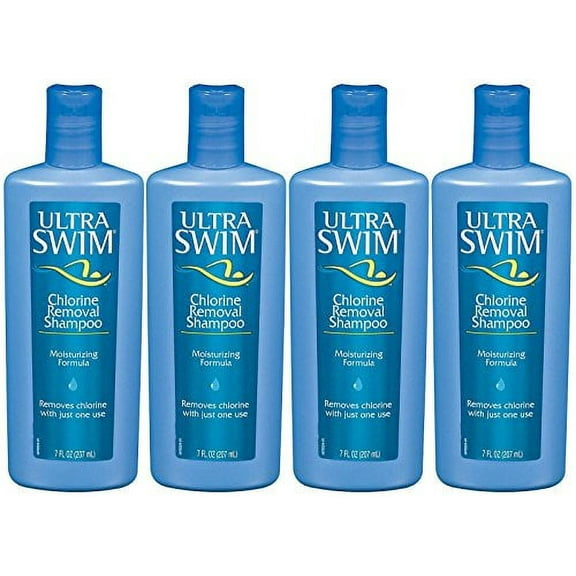 UltraSwim Chlorine Removal Moisturizing Shampoo, 7 oz., 4 Pack