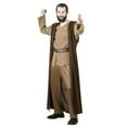 thumbnail image 4 of STAR WARS OBI-WAN KENOBI MEN’S COSTUME - Linen Tunic and Pants with Hooded Robe, 4 of 5