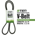 thumbnail image 2 of 8TEN Cogged Belt for Exmark Toro Quest TimeCutter ZS 5000 119-3321 810-CBL2526T, 2 of 4