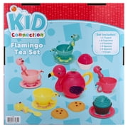 Kid Connection Flamingo Pretend Play Tea Set, 17 Pieces