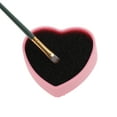 thumbnail image 3 of Unique Bargains 1 Pc Portable Heart Makeup Sponge Brush Cleaner Pink, 3 of 6