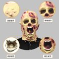 thumbnail image 3 of Máscara de terror zombi de látex realista para fiesta de Halloween, 3 of 4