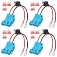 thumbnail image 1 of 4X 12 AWG Wire Harness Connector Replacement Compatible with Peg-Perego 12V SLA Battery Ride on Vehicle Riding Toys,4x connection harness 12x fuse,Blue, 1 of 5