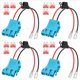 thumbnail image 1 of 4X Reemplazo del Conector del Mazo de Cables de 12 AWG Compatible con Juguetes para Montar en Vehículos con Batería SLA de 12 V Peg-Perego, 1 of 5