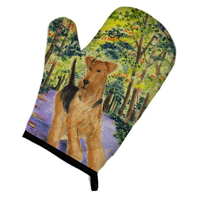 Carolines Treasures SS8208OVMT Airedale Oven Mitt