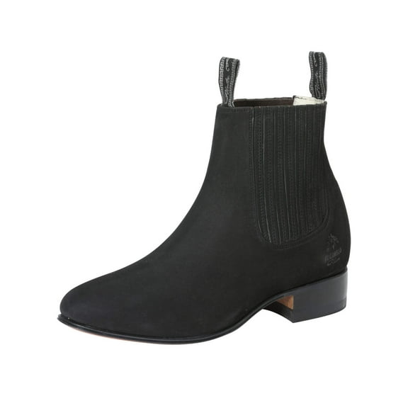 Canelo Charro Boot - Black Nobuck 3663