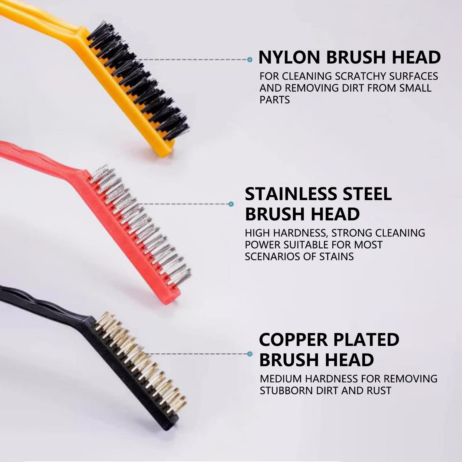 7pcs Gap Cleaning Brush, Ini Plastic White Crevice Brush, Keyboard Brush For Hoe Bathroo Decor Fall Decor | SHEIN UK