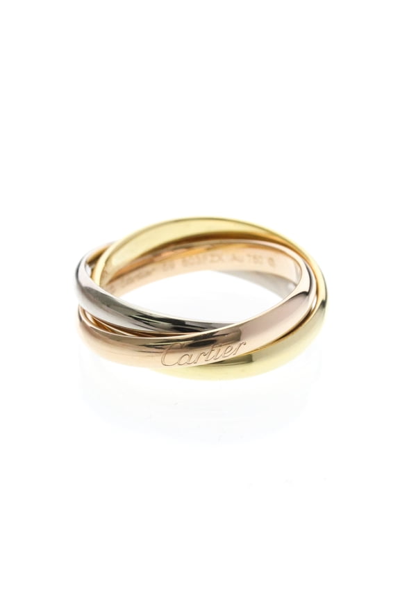 Pre-Owned Cartier Trinity Ring Yellow Gold (18K),Pink Gold (18K),White Gold (18K) Fashion No...