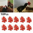 thumbnail image 6 of ACDANC 10Pcs Horizontal Side Mount Chicken Nipples Waterer Automatic Poultry Drinker, 6 of 7