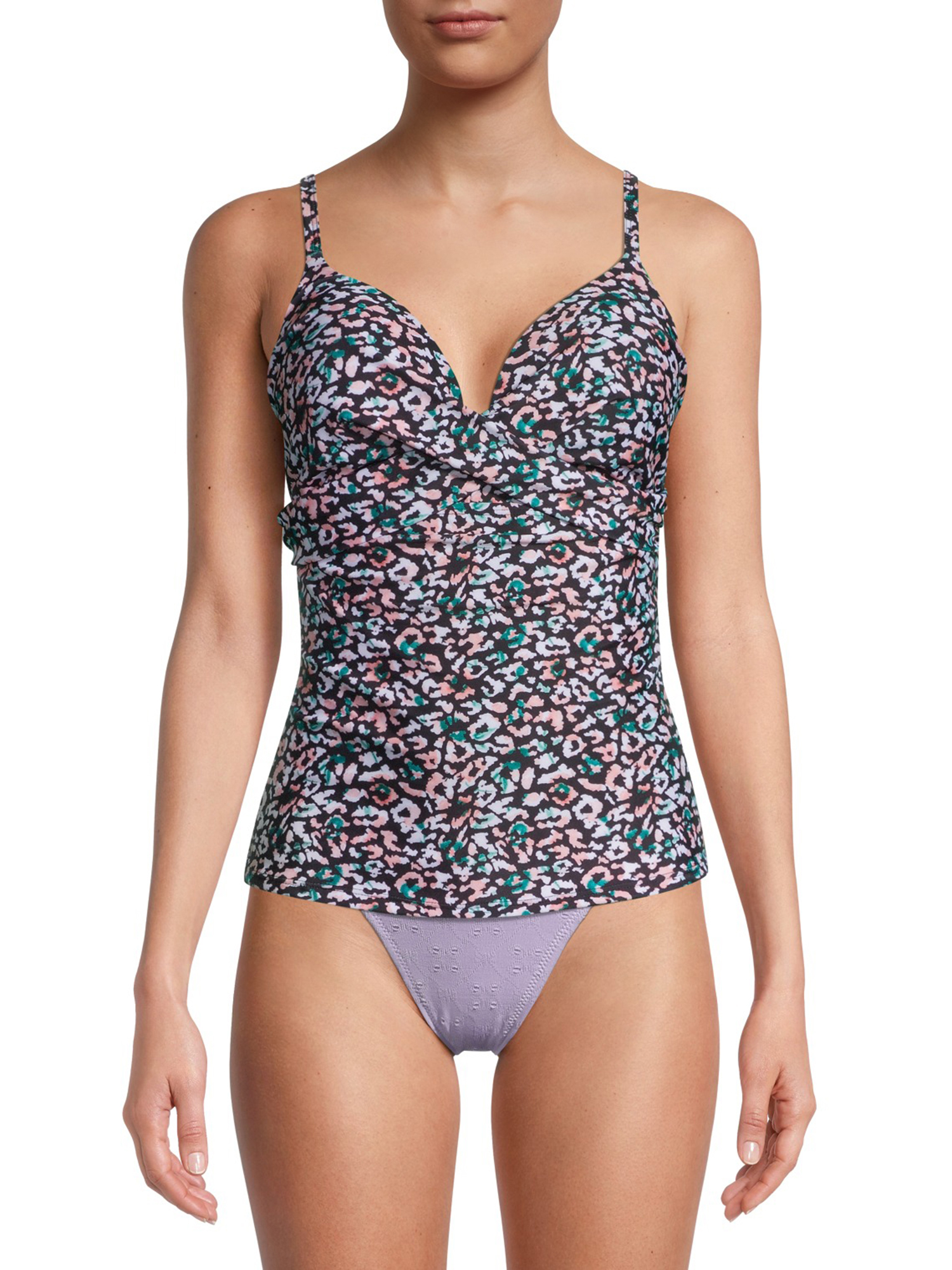 leopard tankini swimsuits