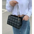 thumbnail image 2 of JUYGO Women’s Shoulder Bag Chain Strap Designer Tote Plaid PU Leather Crossbody Bag Hobo Purse, 2 of 8