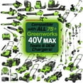 thumbnail image 3 of 5Ah Banshee Replacement Battery for All Greenworks 40V Max Power Tools, 3 of 9