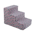 thumbnail image 2 of Almencla Dog Stair Anti Slip Bottom Soft with Removable Washable Cover for Small Pets large 3 layer, 2 of 8