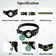 thumbnail image 3 of Smart Pet Collar with Built-in Bluetooth Tracker for Cats & Dogs, Works with iOS Devices, Adjustable, Lightweight, GPS Locator for Pets- Green, 3 of 8