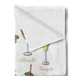 thumbnail image 2 of Cocktail Party Soft Flannel Fleece Blanket, Cocktails and Drinks from All Around the World Print Colorful Summer Theme, Cozy Plush for Indoor and Outdoor Use, 70" x 90", Multicolor, by Ambesonne, 2 of 5