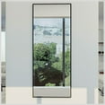 thumbnail image 2 of EVIVA Black 72X30 Inch Modern Framed Bathroom Mirror, 2 of 8