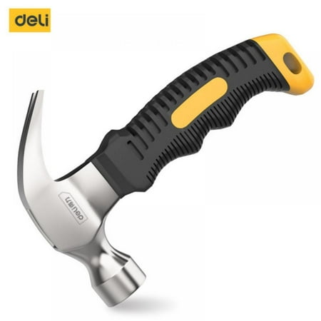 

Deli DL5002 Fiber Handle Claw Hammer 0.5kg / 17oz Mini Claw Hammer 0.25kg / 8oz