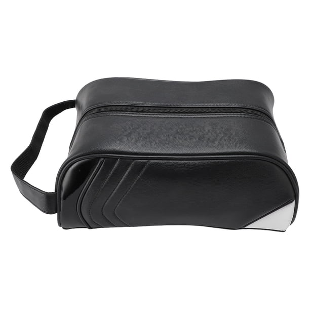Bolsa De Zapato De Cuero PU, Bolsa De Almacenamiento De Zapatos, Portátil Multifuncional Con Asa Para El Uso Diario De Deportes De Viaje