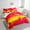 Red Yellow, variant on Erosebridal American Football 7 Pieces Comforter Sets Twin Size Pittsburgh Bedding Set for All Season Gifts for Football Fans Football City Bed in a Bag with Comforter