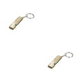 thumbnail image 1 of Yuarrent Silbato de metal, dispositivo de emergencia, artesanía, silbatos para exteriores, suministros para senderismo, accesorios para Type3 NO3, 1 of 6