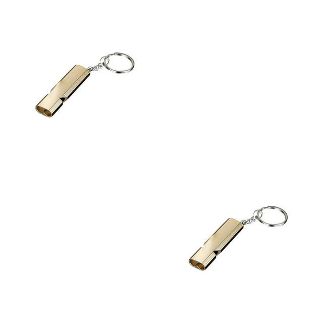 Yuarrent Silbato de metal, dispositivo de emergencia, artesanía, silbatos para exteriores, suministros para senderismo, accesorios para Type3 NO3