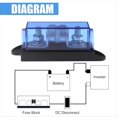 thumbnail image 3 of Class T Fuse with 150V DC Operating Block Anl Block 200A Fuse Compatible with 12V Inverters, 3 of 5