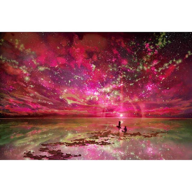 Bangcool Diamond Drawing Decorative DIY Starry Star Cross Stitch Diamond Embroidery