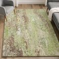 thumbnail image 6 of Addison Rugs Mayfield Premium Machine Washable Transitional Abstract Green Rectangle Rug, 3' x 5', 6 of 6