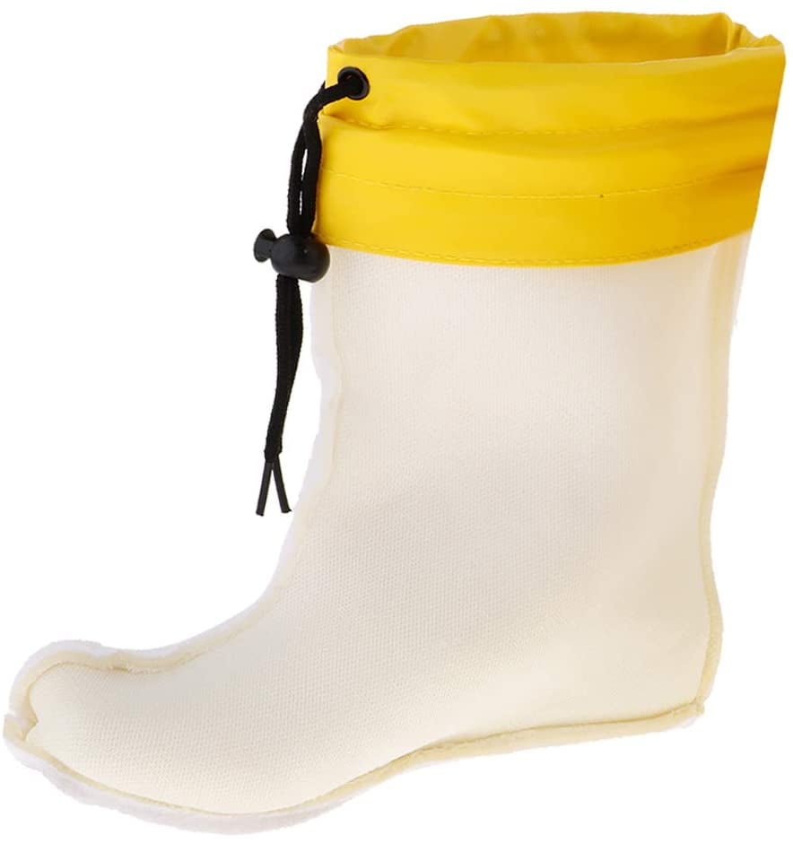 7 Sizes kesoto Warm Shoes Socks Snow Rain Boot Liner Cold Weather Waterproof Galoshes Sock for Girls Boys Kids Teens 