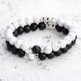thumbnail image 4 of Pulsera De Yoga Con Cuentas De Piedra Natural Para Amantes Pulseras Magnéticas Ajustables Regalo Para Aniversario Día De San Valentín seitruly  AP005699-00, 4 of 6