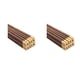 thumbnail image 1 of 20 pares de palillos de madera sin laca ni cera, vajilla sanitaria para el hogar, palillos chinos para sushi, para el hogar y el restaurante, 1 of 8