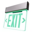 thumbnail image 2 of NICOR Lighting Edge Lit LED Emergency Exit Sign, Clear with Green Lettering (EXL2-10-UNV-AL-CL-G-1), 2 of 7