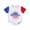 Red, variant on Coerni Toddler Baby Boy Girl My 1st Fourth of July Romper Bodysuit New Born Red White Blue T shirt Bubble Clothes Outfit