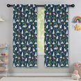 thumbnail image 5 of West Highland White Terrier and Beach Insulated Teens Curtains Set Of 2, Bedroom Essentials, Toddler Room Decor 42x63in(106x160cm), 5 of 5