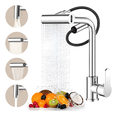thumbnail image 1 of 4 En 1 Llave Mezcladora Para Fregadero Llave De Agua Cocina Xtellar plateado, 1 of 3