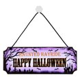 thumbnail image 1 of Colgante de madera de Halloween Calabaza Calavera Araña Murciélago Fiesta Escena Decoración Wmkox8yii fhajkh1263, 1 of 1