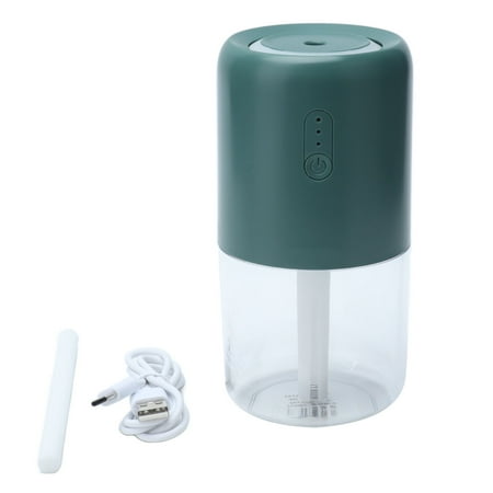 

Humidifier Night Light Humidifier Timed Power Off 280ml Large Capacity For Car For Home For Office Green