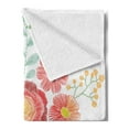 thumbnail image 2 of Floral Soft Flannel Fleece Blanket, Vintage Traditional Style Hand Drawn Flowers and Leaves Composition in Pastel Tones, Cozy Plush for Indoor and Outdoor Use, 70" x 90", Multicolor, by Ambesonne, 2 of 5