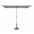 thumbnail image 2 of Simply Shade Parapluie de Balcon Rectangulaire en Polyester Capri en Platine/pierre, 2 of 3