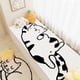 thumbnail image 1 of Manta de estilo fresco para dormitorio, mesita de noche, alfombra grande para el hogar con forma de gato, alfombra de imitación de cachemira con dibujos animados para sala de estar, para ventana, 1 of 6
