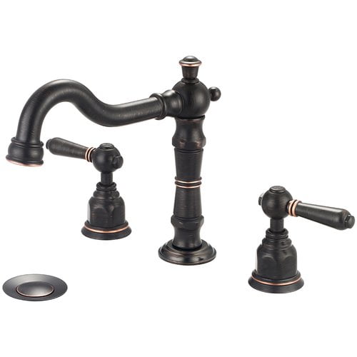 Pioneer Americana Widespread Bathroom Faucet With Drain Assembly Walmart Com Walmart Com